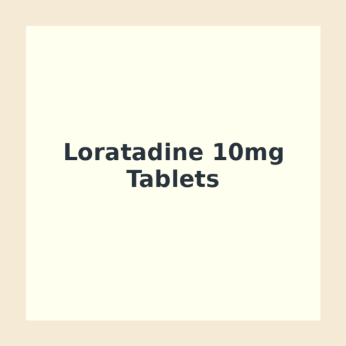 Loratadine 10mg Tablets